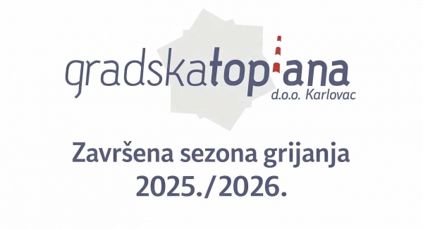 Završetak ogrjevne sezone 2025./2026.