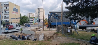 Javni posjet gradilištu - obnova vrelovoda