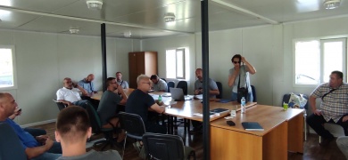 Tjedni sastanak s izvođačem, nadzorom i projektantima